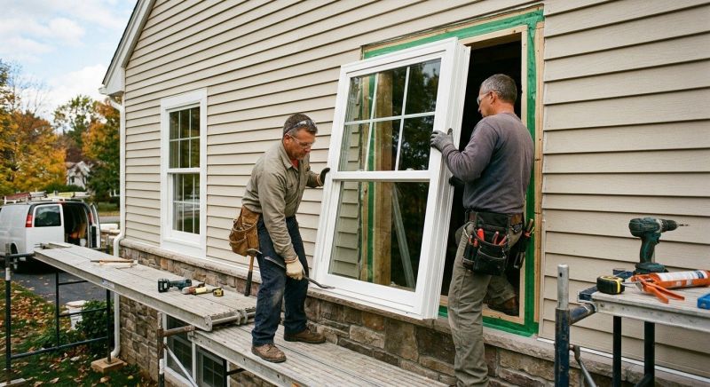 Vinyl Window Replacement in Worcester, MA